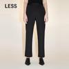 LESS Women's Straight-Leg Cropped Trousers