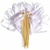 20Pcs/Bag Gold Bells Lace Ribbon European Style Ribbon Sticks New Wedding Favors  Wedding