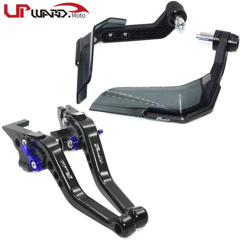 Для GSF 600 BANDIT GSF600 Bandit 1995-2006 мотоцикл короткие рычаги тормоза сцепления защита для рук