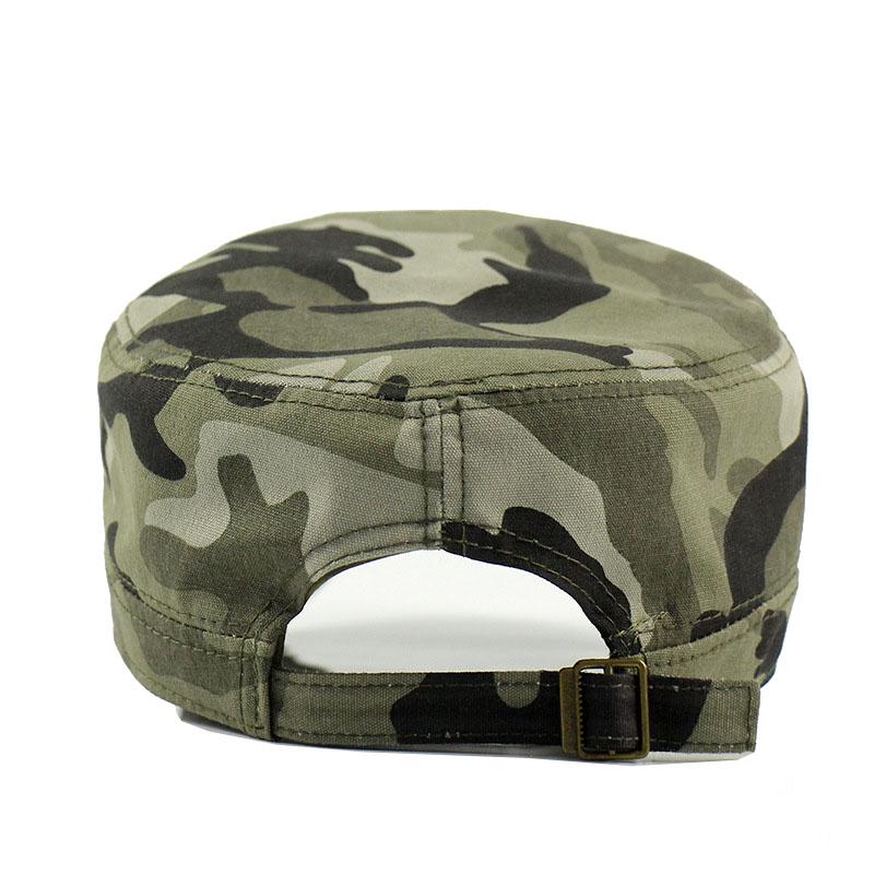 Мужская армейская кепка с камуфляжным принтом