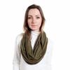 Solid Cotton Seamless Infinity Scarf, Shawl & Nursing Cover