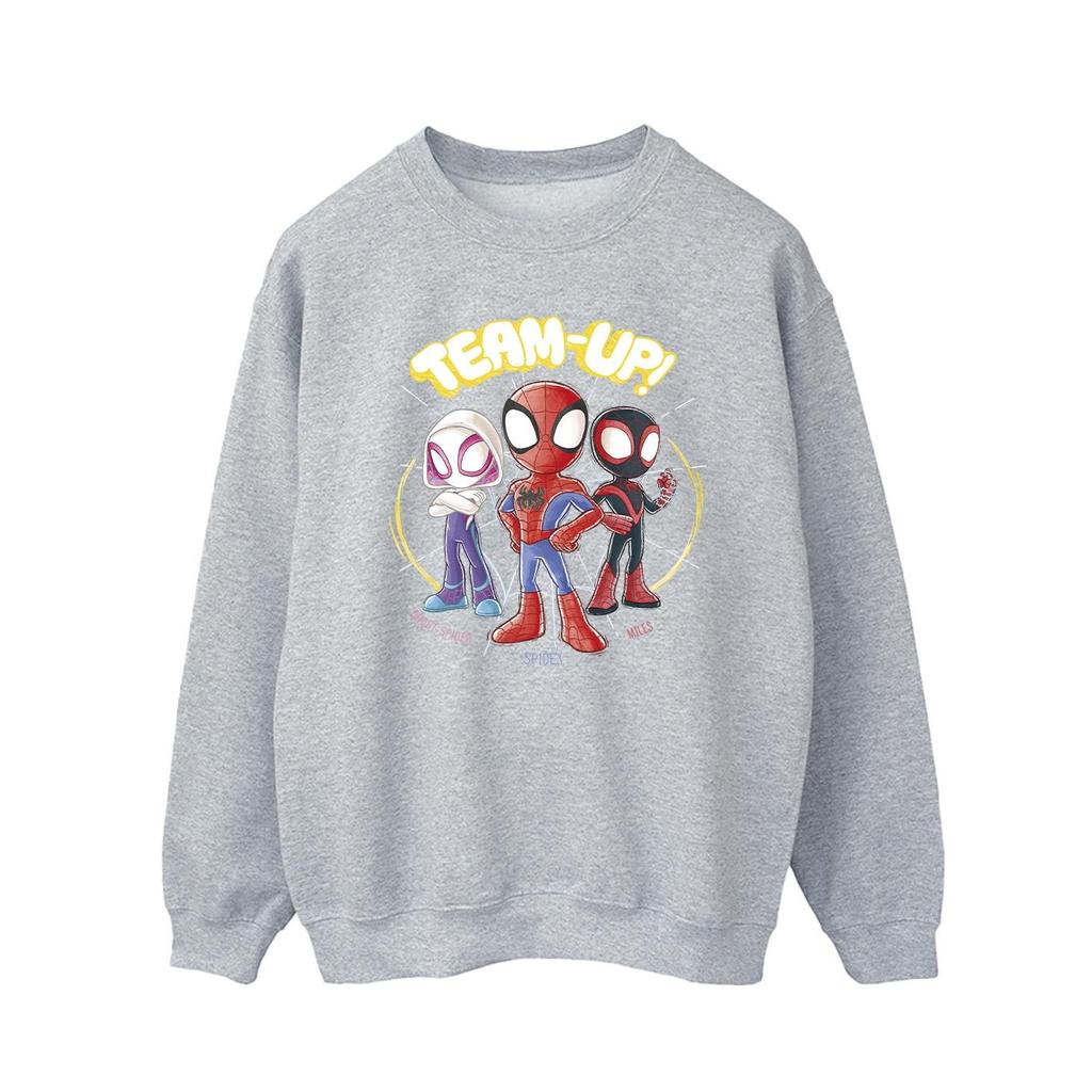 Marvel Mens Spidey And His Amazing Friends Sketch Sweatshirt