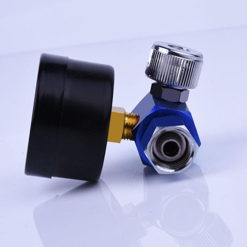 Цифровой регулятор аэрографа Манометр давления воздуха 1/4 дюйма HVLP Компрессор