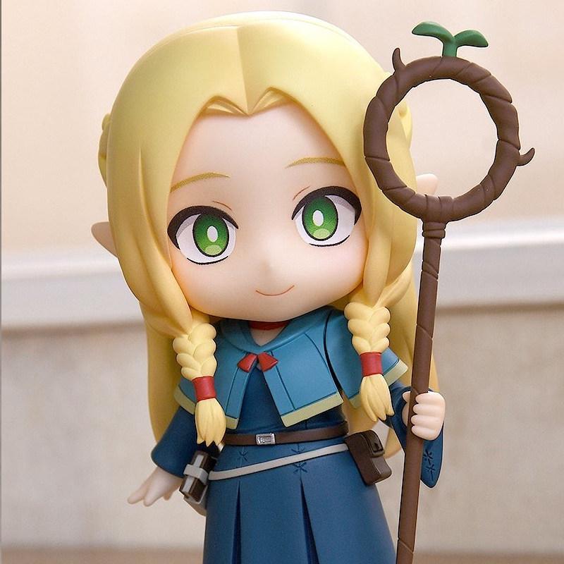 10CM Delicious In Dungeon Figure Marcille Laios Desktop Pc Case Car Ornament Collectible Toys Anime Model Kit Surprise Gift
