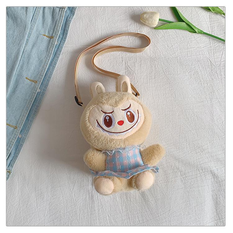 Плюшевый мультяшный рюкзак «Пузырчатый кролик» - Милый подарок кроссбоди для девочек