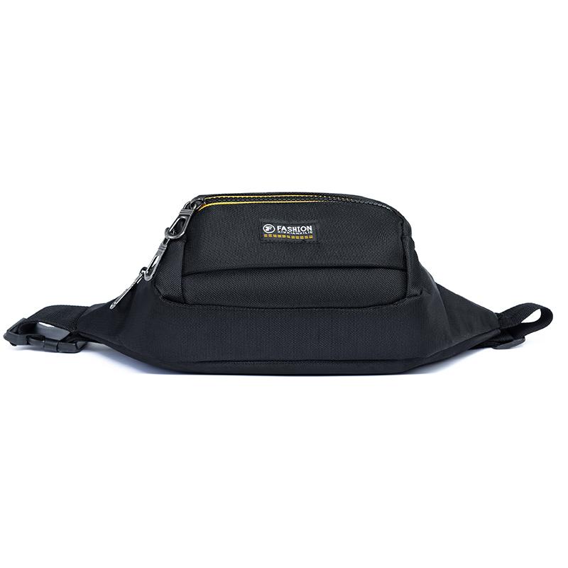 Men's Waterproof Outdoor Sports Bag Pouch Korean-Style Waist Fanny Pack Crossbody Male Banana Chest Package