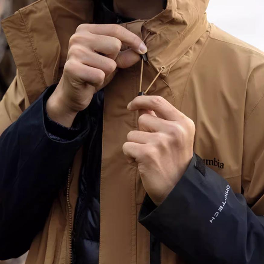 Columbia SOUTH GATE 2 Hiking Outdoor Adventure Waterproof, Windproof, Thermal, Heat Reflective Windbreaker Jacket Men's WE9643-257