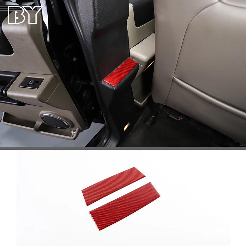Soft Carbon Fiber Red Car Interior Decoration Cover Stickers Trim Fit For Hummer H2 2003-2007 Car Accessories Parts