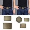 Trendsetting Belt Buckle Hipsters Metal Leather Craft Replacement Belt Buckle Western Belt Buckle for Men Casual Outfit