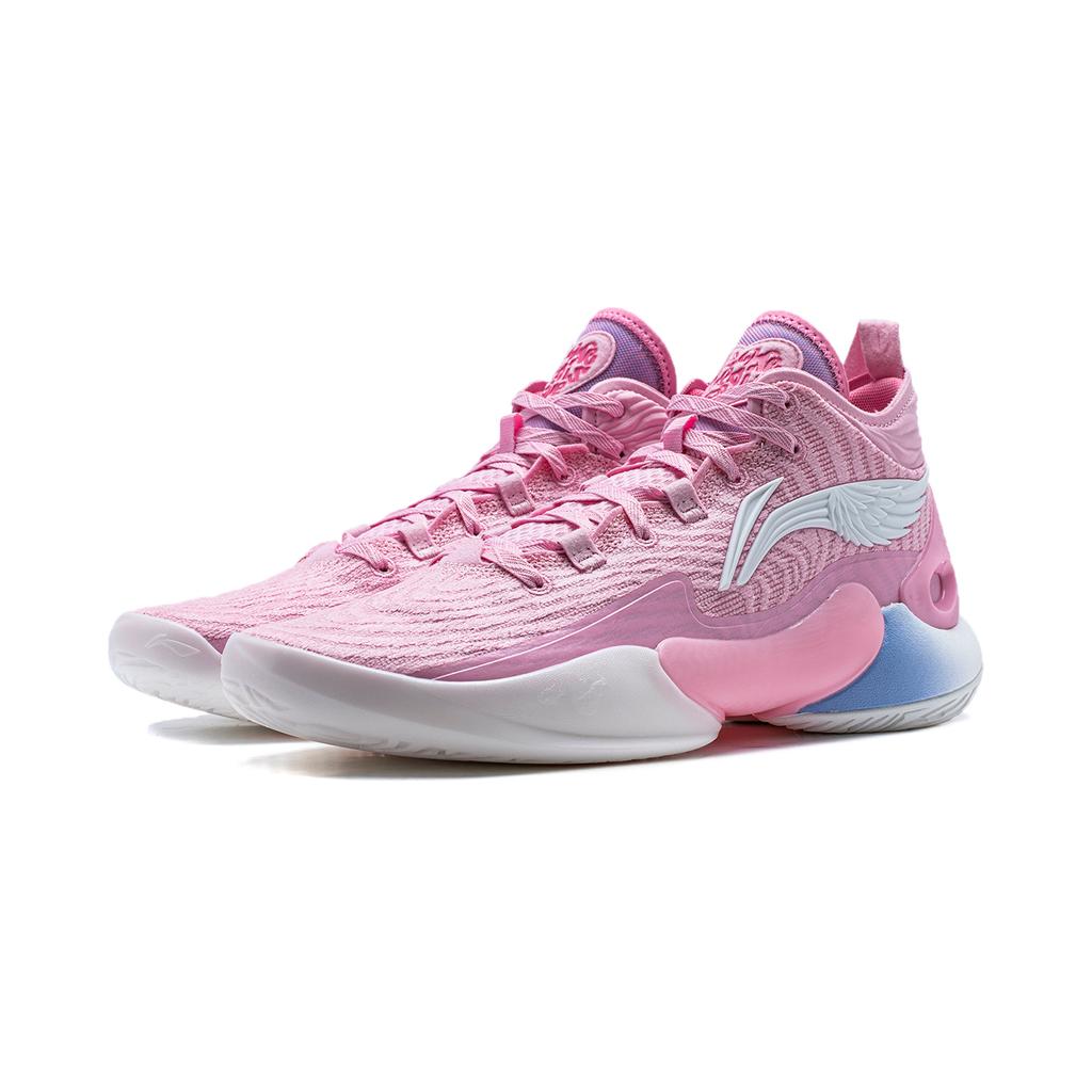 Li Ning Yu Shuai 18 Valentines Day Full Palm Cushioning Wear Resistant Anti Slip Support Rebound Mid Top Basketball Shoes ABAU009-7