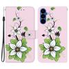 For Samsung Galaxy S26+ Wallet Phone Case Anti-Drop Pattern Printing Leather Flip Cover with Strap