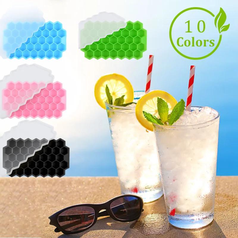 Ice Cube Maker Silicones Ice Mould Honeycomb Ice Cube Tray Magnum Silicone Mold Forms Food Grade Mold for Whiskey Cocktail