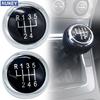 Chrome 5 Speed Car Gear Knob Cap Cover Shift Lever Head Cover For For VW Passat B6 2005-2011 B7 2010-2014 CC