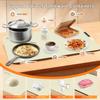 Electric Food Warmer Mat Food Heating Plate Foldable Warming Tray For Kitchen Fast Heating Plate Silicone Food Warming Mat