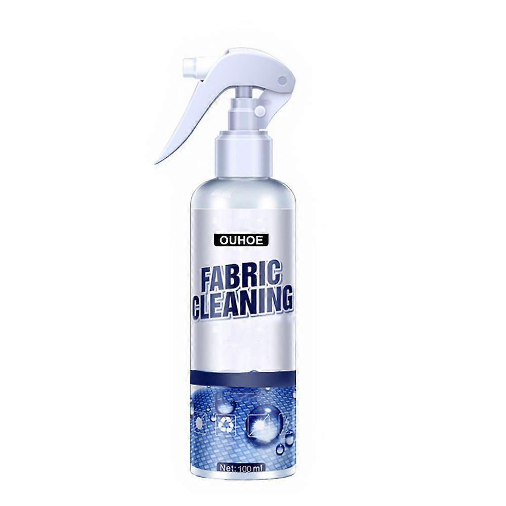 Ouhoe Fabric Cleaning Spray Car Cleaner Interior Roof Fabric Velvet Leather Seat Stain Remover