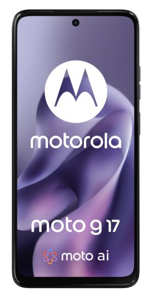 Смартфон motorola moto g17 4G (Ге) 4 ГБ/128 ГБ фиолетовый