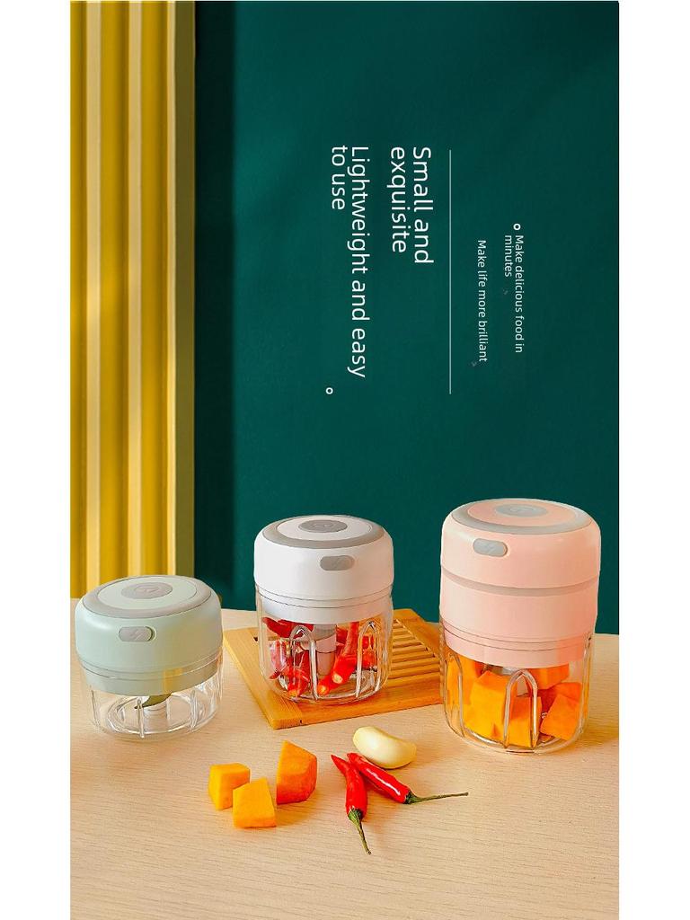 Многофункциональная электрическая чесночница и давилка для домашнего использования