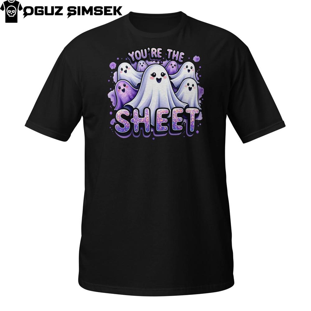 You’re the Sheet Ghost T-Shirt | Funny Cute Halloween Spirit Pun Graphic Tee