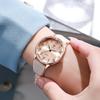 Luxury Rose Gold Simple Digital Women Quartz Watch Fashion  Silicone Sport Wristwatch Women's Dress Clock Gift Montre Femme