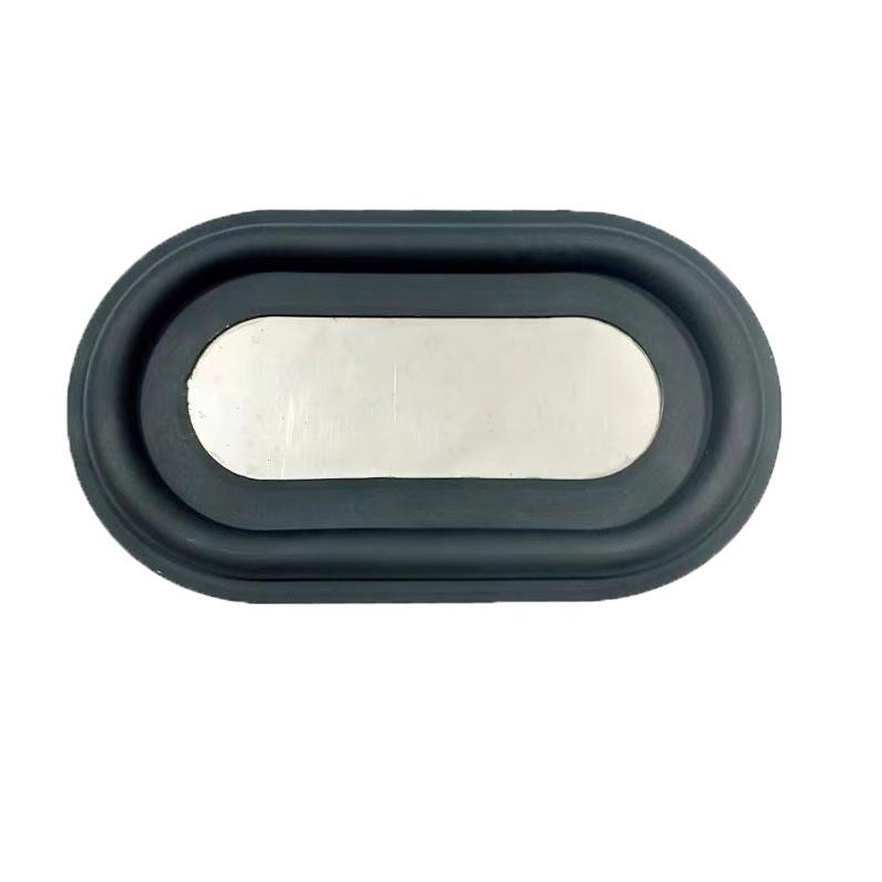 Stainless Steel Oval Bass Vibration Diaphragm, 4x6 Inch, Low Frequency Amplifier