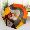 Custom Name Zig & Sharko Theme Automatic Umbrella, Lightweight & Portable, 8 Rib, Perfect for Outdoor Travel, Birthdays, Christmas, Gifts.