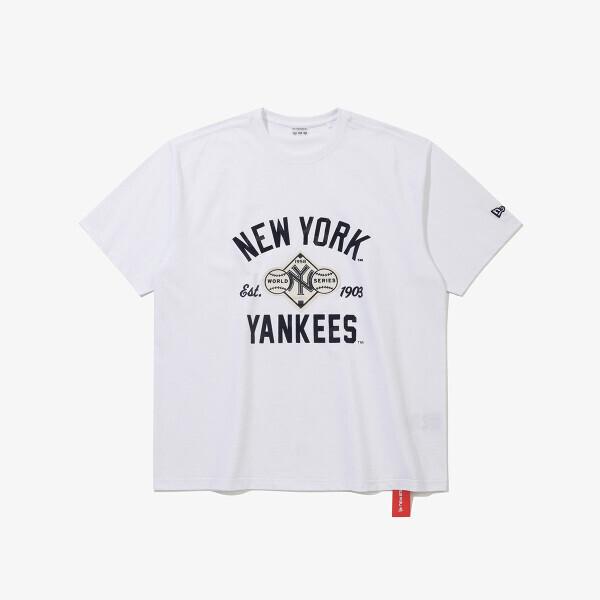 New Era Mlb Футболка New York Yankees 1958 белая