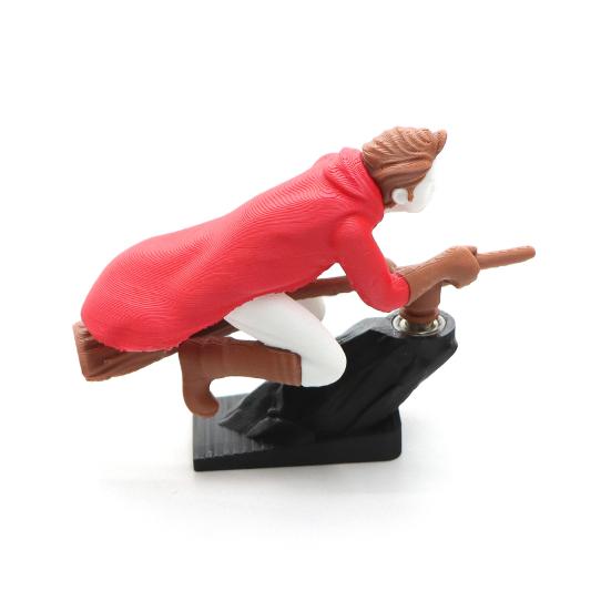 2 шт. Настольное украшение для дрифта «Летающая метла», Декор для автомобиля, Веселая игрушка-волшебник на приборную панель с плавным движением, Салон автомобиля