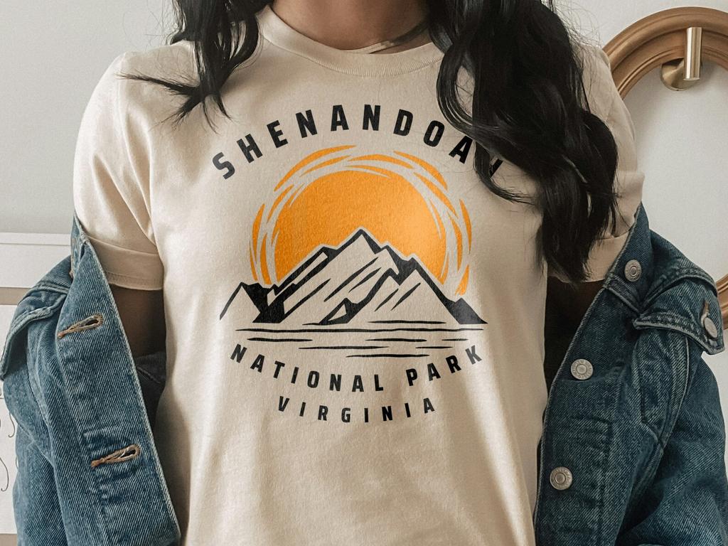 Shenandoah National Park Shirt, Virginia T-Shirt, Adventure Shirt, National Park Shirt, Wanderlust Shirt, Virginia Souvenir