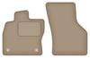 Передние автомобильные коврики для: Cupra LEON KL 5D, спортивный универсал (35см) (2020-2024 гг.) бежевые
