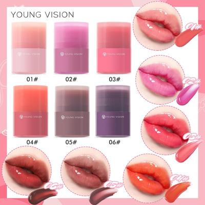 Twisting Lip Gloss Yingrun Baoshi Прозрачный блеск для губ Fading Lip Lines Lip Oil 6 цветов в наличии