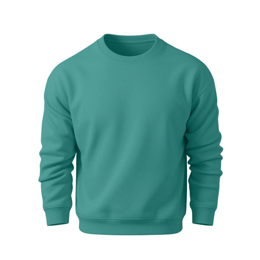 Men's Casual Loose Fit Crewneck Sweatshirt for Fall and Winter