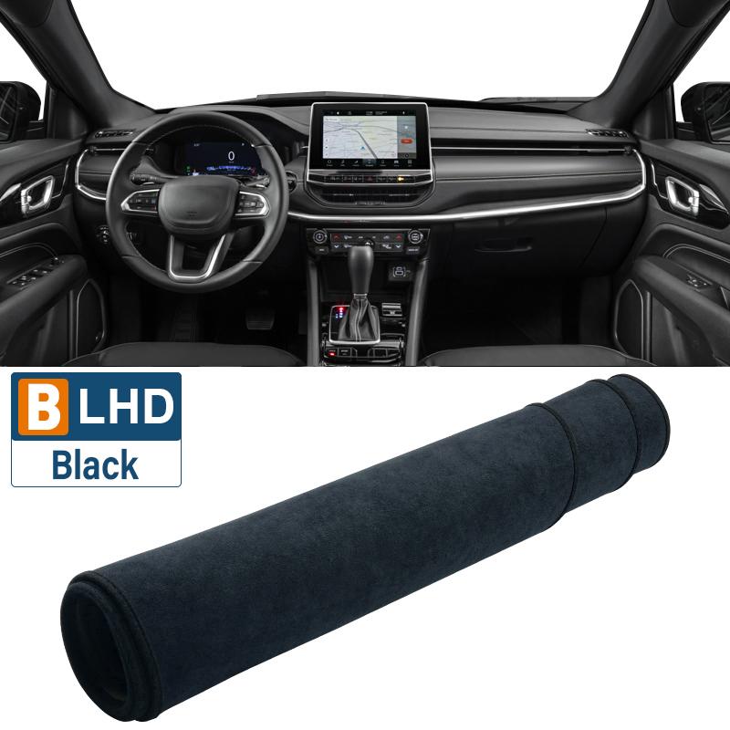 JOT2 For Jeep Compass 2021 2022 2023 2024 2025 Car Dashboard Sun Shade Cover Instrument Desk Non-slip Mat Avoid Light Pad Accessories
