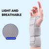 1 пара бандажей для запястья при карпальном туннельном синдроме, поддержка при артрите, тендините, растяжении, фиксатор для руки, защита, дышащая шина-поддержка для травм, упражнений