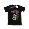 Womens/Ladies Mulan Pink Magnolia Cotton Boyfriend T-Shirt