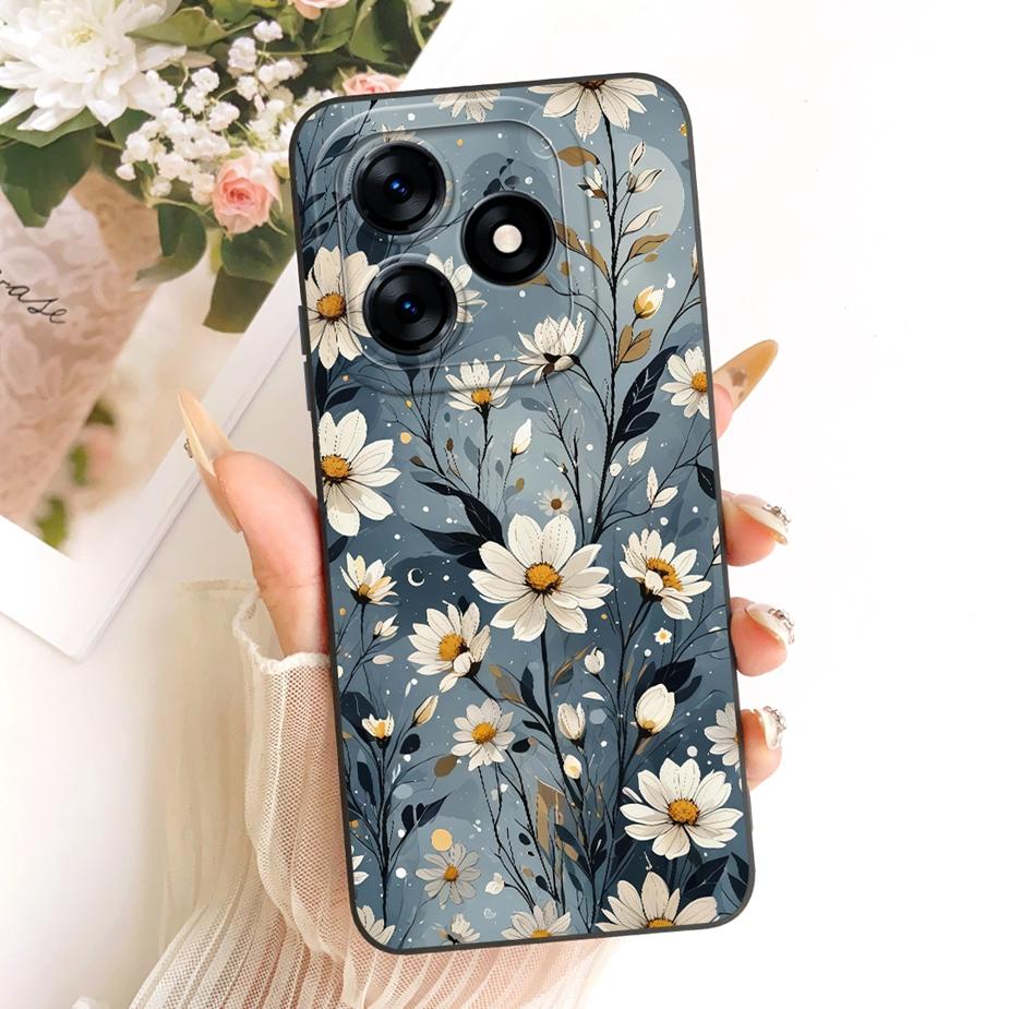 Чехол для Realme Note 50 Realme C51 C51s C53 Милый Мультяшный Новый Конфетный Расписной Чехол для Телефона Для Realme C53 C 51 Note50 Мягкий Чехол Сумки