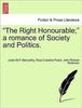Книга The Right Honourable; A Romance of Society and Politics, Vol. II