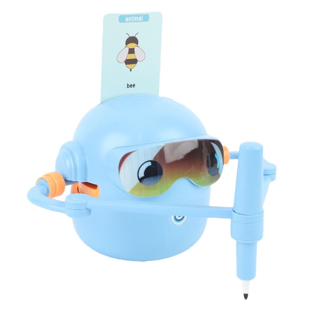 Интерактивный обучающий робот для рисования для детей, автоматический робот-художник с 100 карточками и 12 цветными ручками для мальчиков и девочек, для дошкольного обучения.