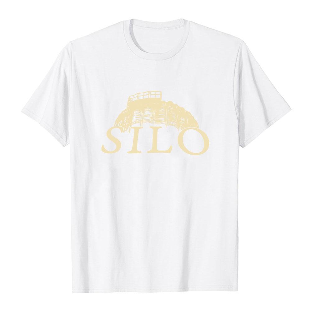 Science Fiction SILO TV Series T-shirt Unisex Streetwear Cotton Short Sleeve Soft Male Tshirts Design Graphic Print Merch Shirt