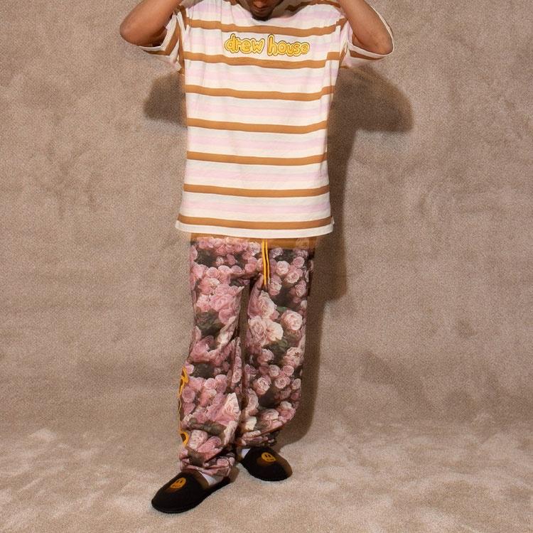 Drew House Cartoon Font T-shirt 'Neapolitan Stripe' Men's DR-SS22-458