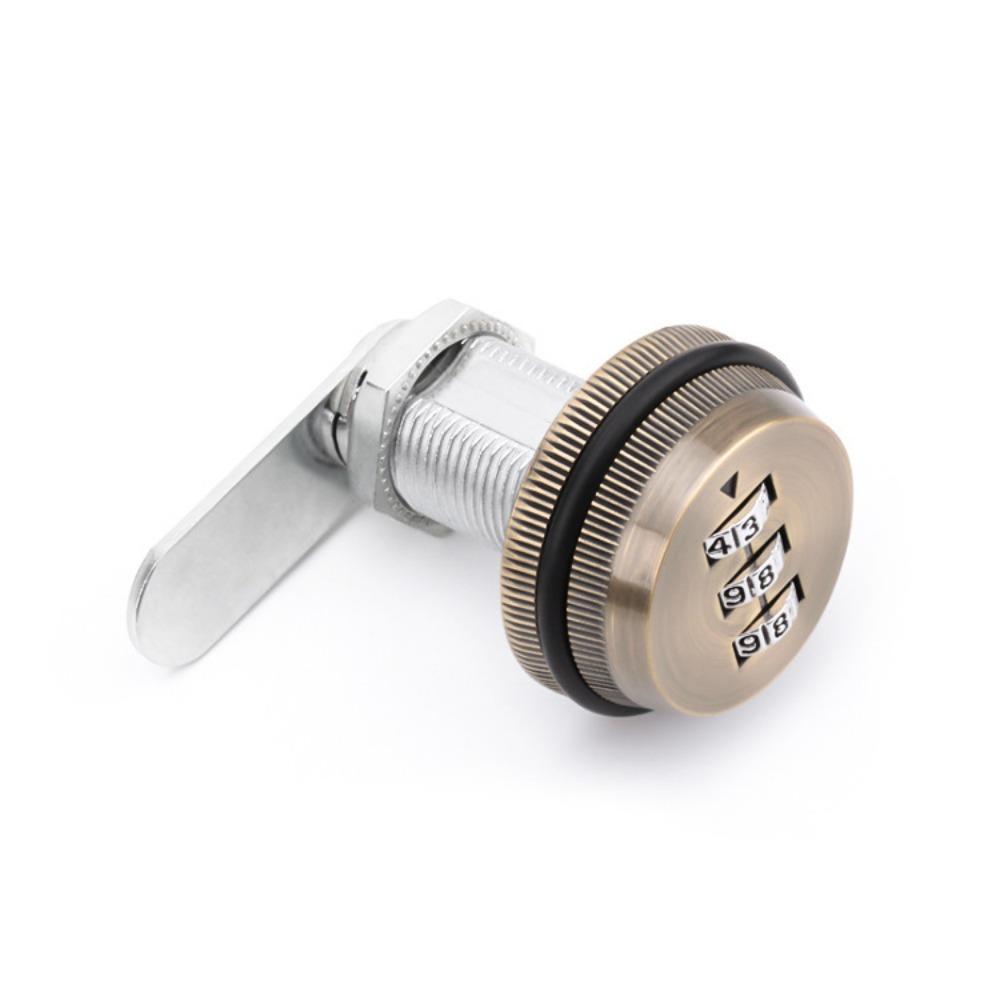Multicolor Password Coded Lock Zinc Zinc Zinc Alloy Metal Security Locks File Drawer Locks  Cabinets