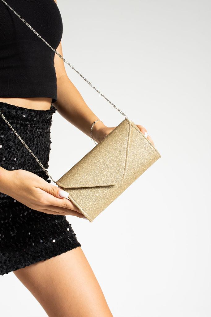 Women's Stylish and Useful Evening Dress Bag Women's Silvery Black Mini Portfolio Evening Dress Bag