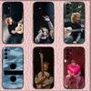 Чехол для телефона Singer E-Ed Sheeran для Samsung S25, S24, S21, S22, S23, S30, Ultra, S20, Plus, Fe, Lite, Note, 10, 9, 5G Черный