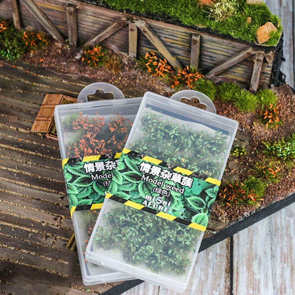 Train Landscape Scene Simulated Grass Tuft Building Grass Mate Doll Grass Model Simulation Model