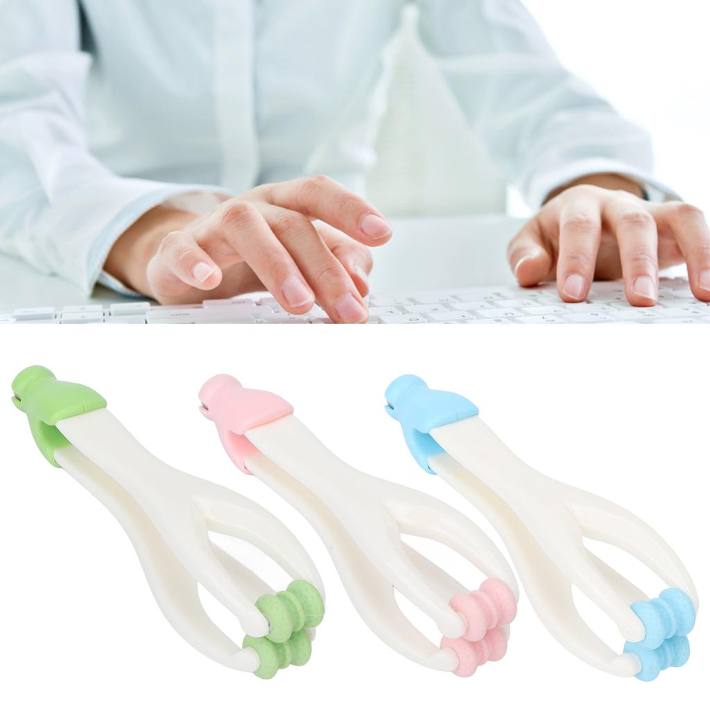 2 In 1 Finger Joint Acupoint Massager Kit Relief Stress Blood Circulation Acupressure Massage Roller