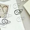10/20/50Pcs Ins Style Angel Wing Shaped Metal Paper Clips Simple Cute Pin For Student Stationery Office Decoration Supplies
