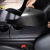 Для Porsche Taycan 2022 мягкий чехол на подлокотник из углеродного волокна, накладка, наклейки для автомобиля