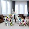 European and American Creative Colorful Elephant Ornaments Home Living Room Wine Cabinet Entrance Decoration Decoration Resin Crafts
