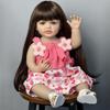 Реалистичная мягкая силиконовая кукла Reborn для всего тела для маленьких девочек Бетти 22 дюйма 55 см, реалистичная принцесса для малышей Bebe, игрушки для ванной для новорожденных, подарки на день рождения и Рождество