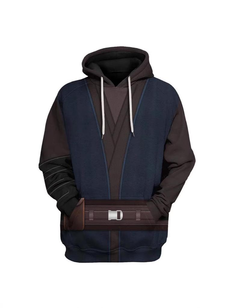 Новая толстовка Осень 2025 Marvel Звездные Войны Андор Мандалорец Тема Тюрьмы