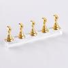 5pcs/Set Nail Practice Base Fake Nails Showing Stand Clay Finished Nail Art Finger Rest Nail Tip Seat Magnetic Nail Holder